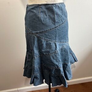 Vintage DKNY Jeans skirt maxi lengh Size 6